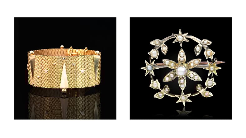Gerard McCabe Antiques Star Motif Jewellery