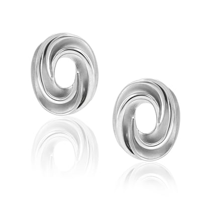 Sterling Silver Circles Earrings