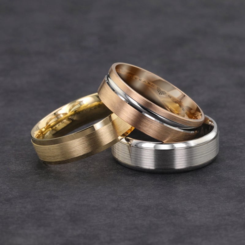 Men's Wedding Ring Collection | Gerard McCabe Jewellers