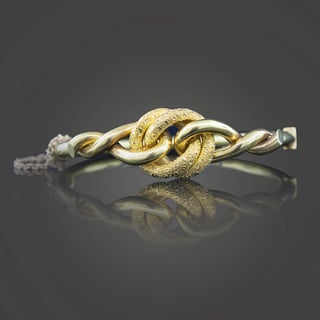 Victorian 'Lover's Knot' Bangle