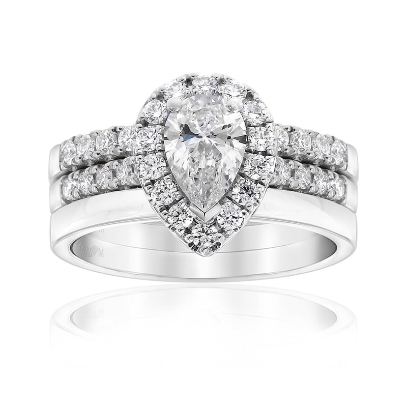 Aura Bridal Ring Set