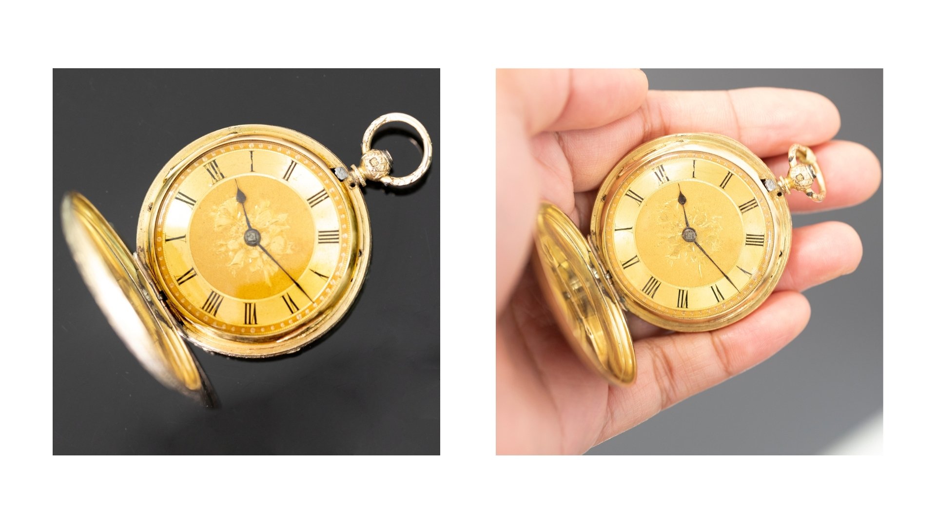 Antique Gold Pocket Watch Hallmarked 1872 SKU 568310 | Gerard McCabe Antiques