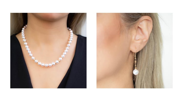 Blog | How To Style Pearl Necklaces & Earrings | Akoya Pearls 2026