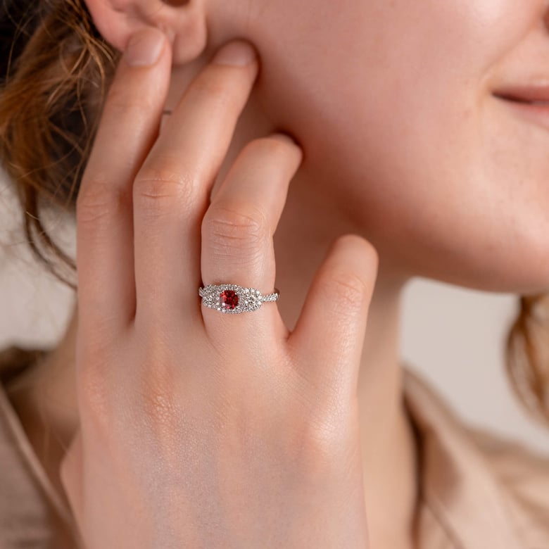 Carina Ruby and Diamond Ring SKU 568364