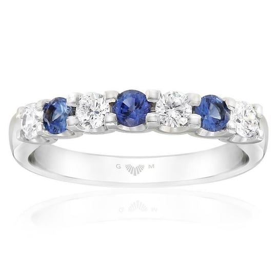 Classic Sapphire & Diamond Linea Ring2