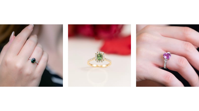 Shop Natural Gemstone Engagement Rings | Gerard McCabe