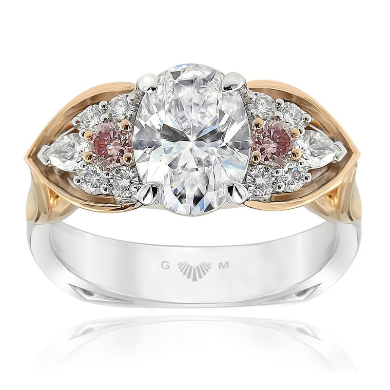 Eagle Oval Diamond Ring