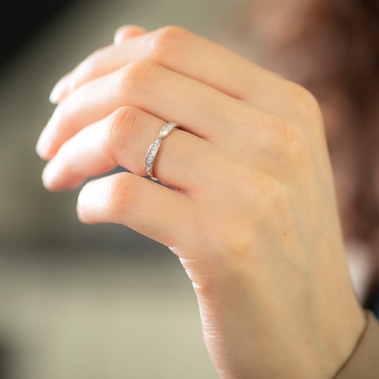 Embrace Marquise Diamond Linea Ring 0.27ct SKU 554306