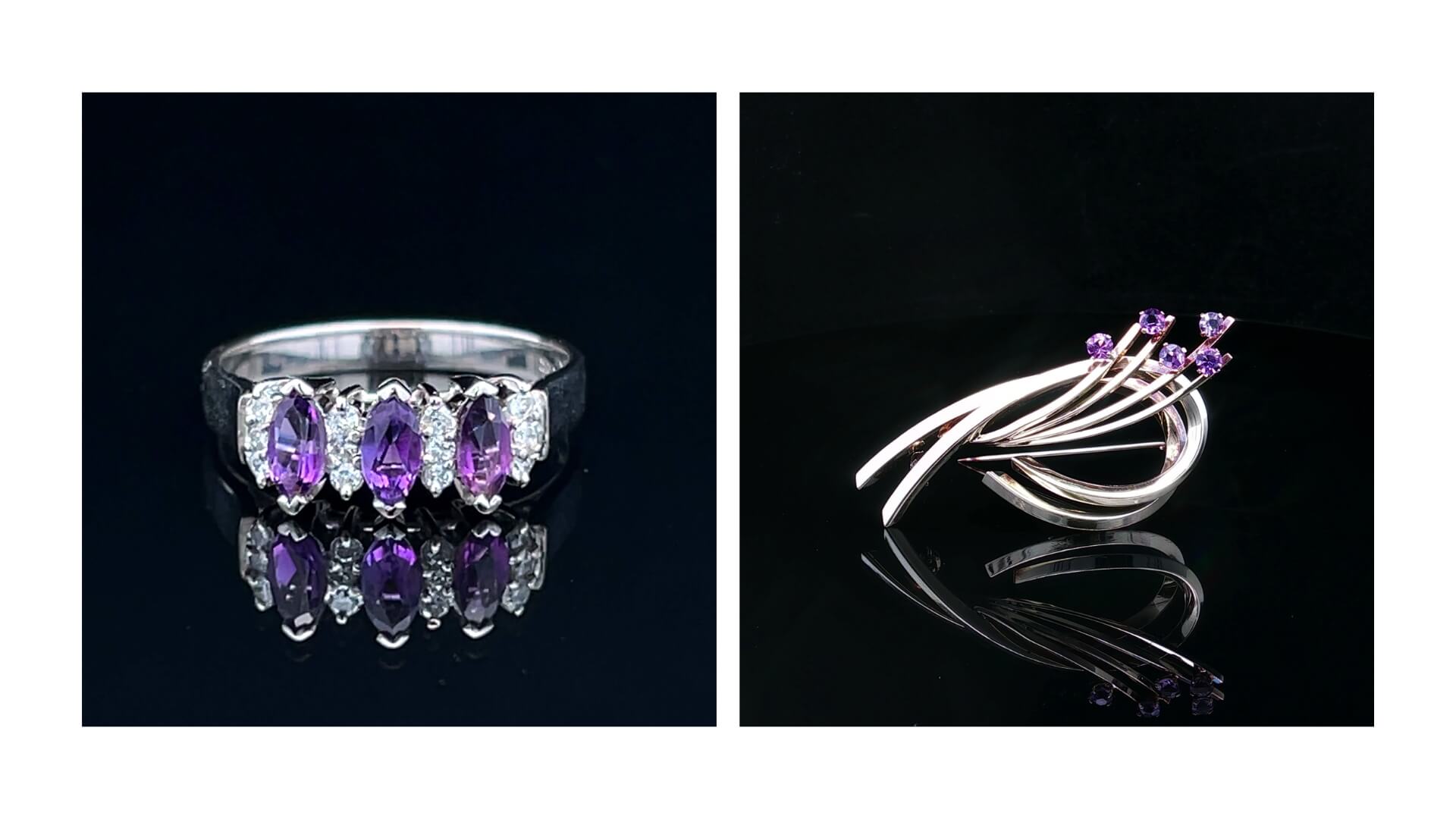 Gerard McCabe Antiques | Amethyst Jewellery