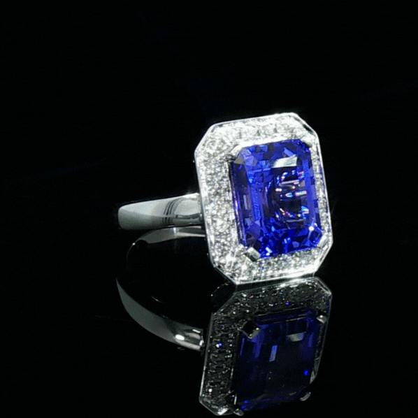 Gerard McCabe Jewellers | Kilimanjaro Tanzanite and Diamond Ring
