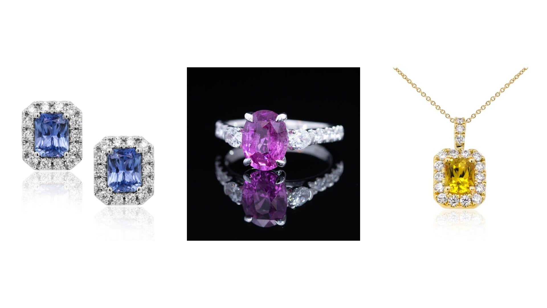 Gerard McCabe Jewellers Natural Coloured Gemstone Jewellery Collection
