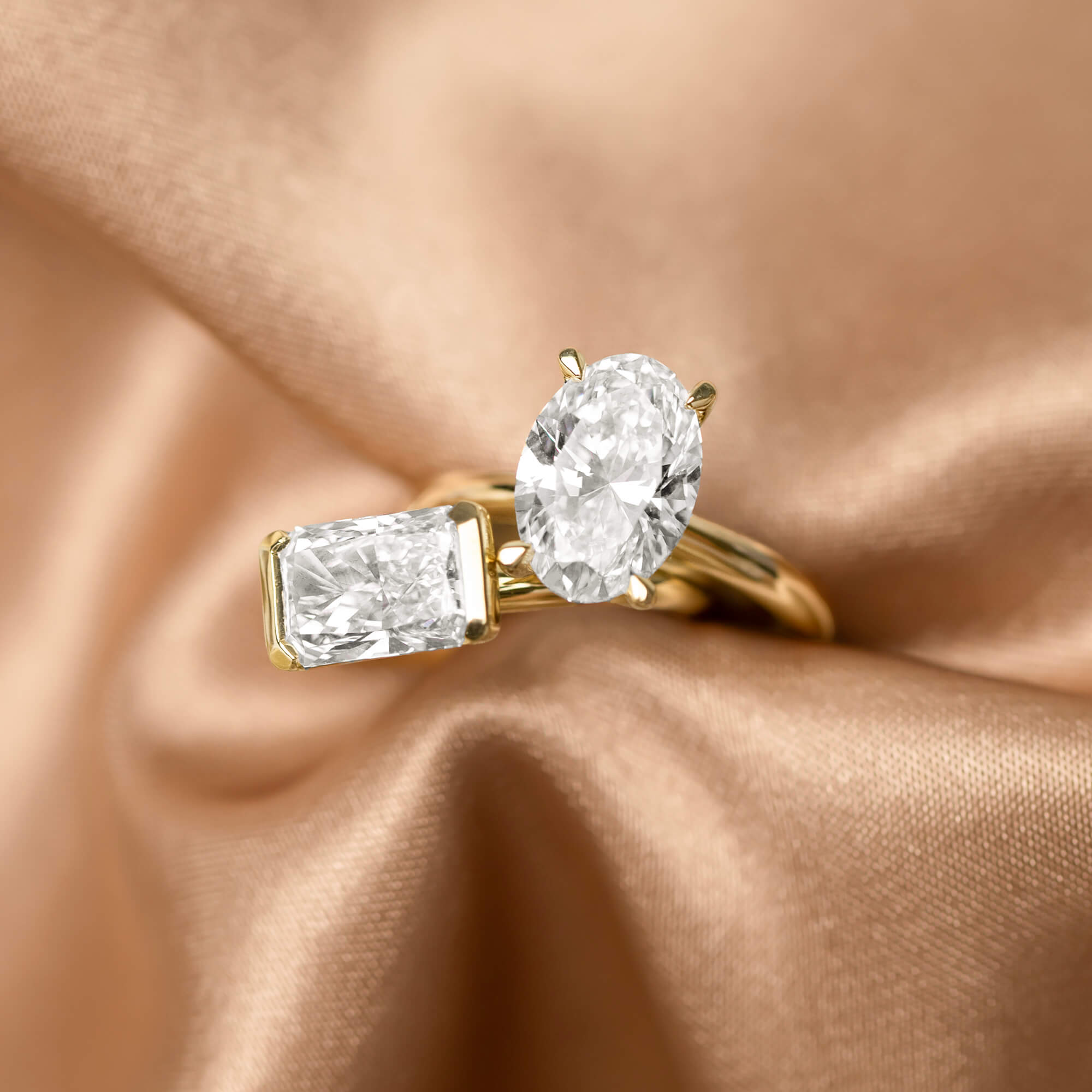 Gerard McCabe Selene & Collette Custom Engagement Rings