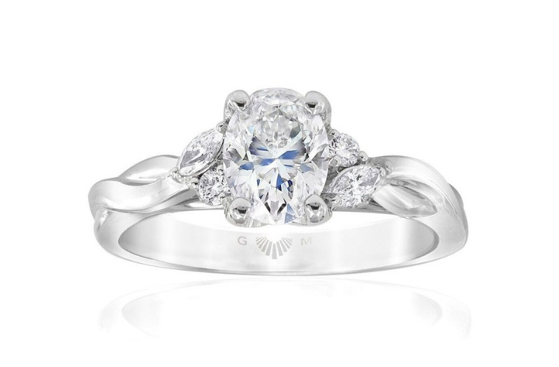 Gerard McCabe - Embrace Oval Engagement Ring (Twist)