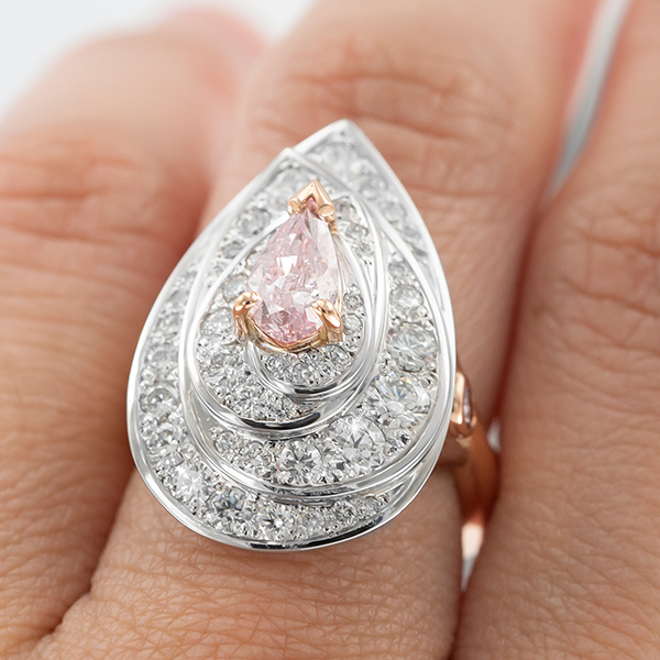 Amore Pink Diamond Ring